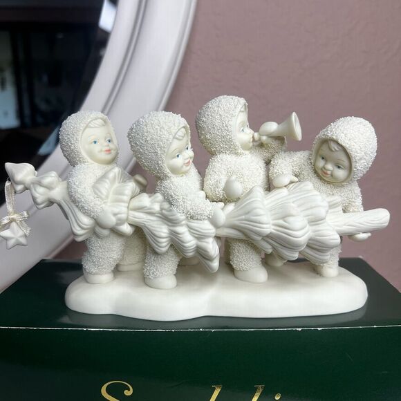 Snowbabies Hi-Ho Hi-Ho to Frolic Land We Go - Picture 7 of 16